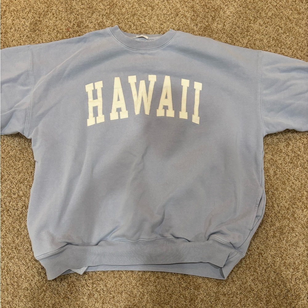Brandy Melville Light Blue Crewneck